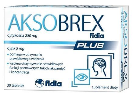 DATA 07/2026 Aksobrex Fidia Plus, 30 tabletek