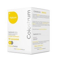 DATA 07/2026 Colostrum Nature, proszek do sporządzania zawiesiny o smaku waniliowym, 14 saszetek