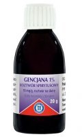 DATA 07/2026 Gencjana 1%, roztwór spirytusowy na skórę, 20g