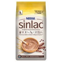 DATA 07/2026 Nestle Sinlac, bezglutenowy produkt zbożowy, po 6 miesiącu życia, 500g