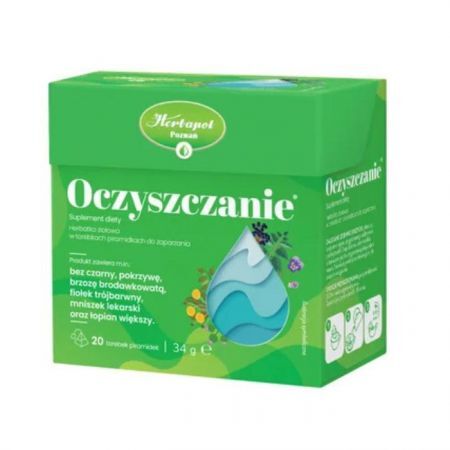 DATA 07/2026 Oczyszczanie, herbatka ziołowa, 20 torebek