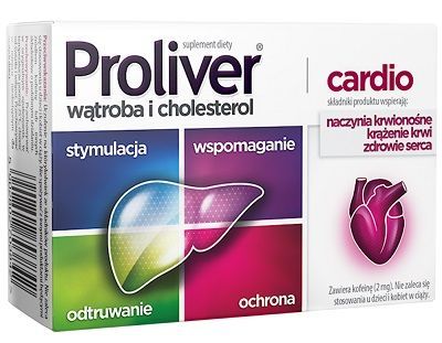 DATA 07/2026 Proliver Cardio, 30 tabletek