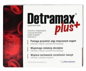 DATA 08/08/2026 Detramax Plus+, 30 tabletek