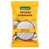 DATA 08/2026 Bakalland, wiórki kokosowe, 100g