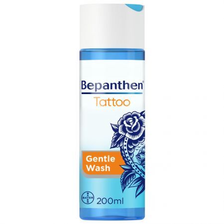 DATA 08/2026 Bepanthen Tattoo, żel do mycia wytatuowanej skóry, 200ml