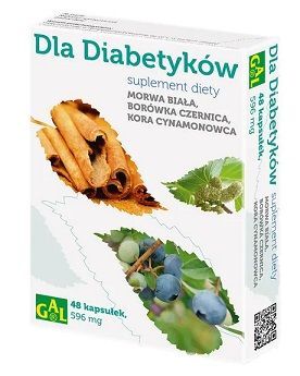 DATA 08/2026 Dla diabetyków, Gal, 48 kapsułek