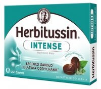 DATA 08/2026 Herbitussin Intense, 10 pastylek do ssania