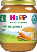 DATA 08/2026 Hipp, zupka-krem jarzynowa, Bio, po 4 miesiącu, 125g