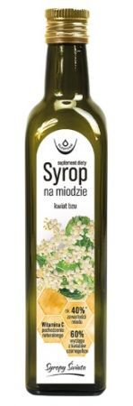 DATA 08/2026 Syropy Świata, syrop na bazie miodu, kwiat bzu, 250ml