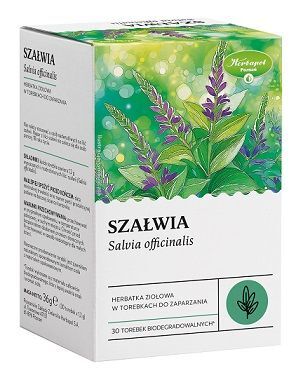 DATA 08/2026 Szałwia, herbatka ziołowa, 30 saszetek