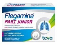 DATA 12/2025 Flegamina Fast Junior 4mg, 20 tabletek