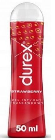 DATA 21/08/2026 Durex Play, żel intymny dla słodszych doznań, Truskawka, 50ml