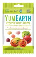 DATA 24/07/2026 YumEarth, cukierki kwaśne fasolki, 50g