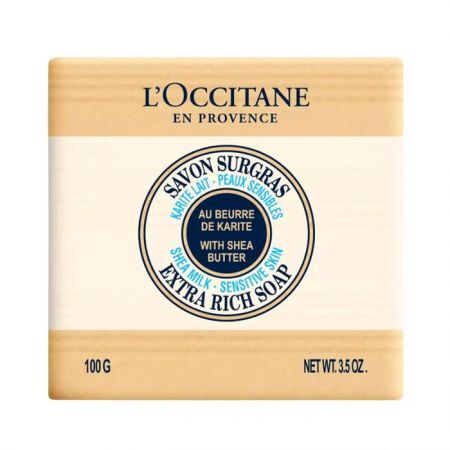 DATA 28/08/2026 L'Occitane, mydło w kostce do skóry wrażliwej, z masłem shea, 100g