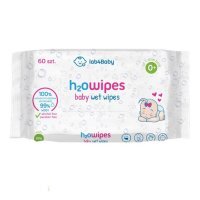 DATA 30/08/2026 H2Owipes, chusteczki nawilżane na bazie wody, od urodzenia, 60 sztuk