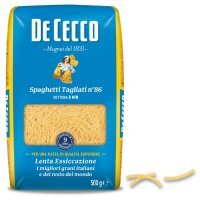 De Cecco, włoski makaron Spaghetti Tagliati n°86, 500g