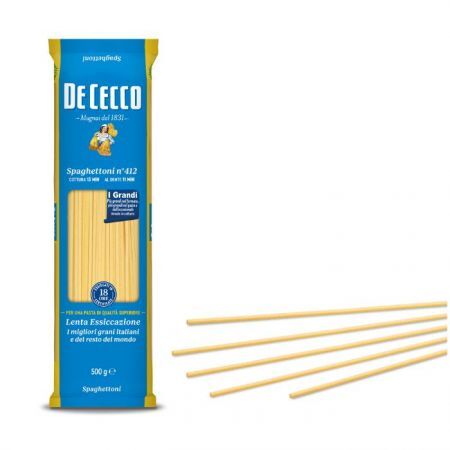 De Cecco, włoski makaron Spaghettoni n°412, 500g