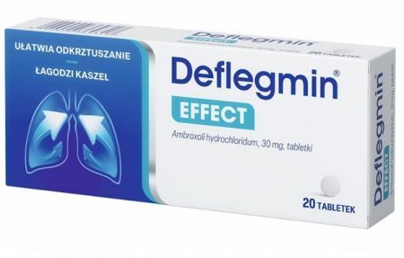 Deflegmin Effect 30mg, 20 tabletek