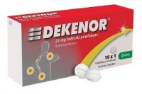 Dekenor 25mg, 10 tabletek powlekanych