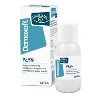 Demoxoft, płyn do oczyszczania skóry powiek, 100ml