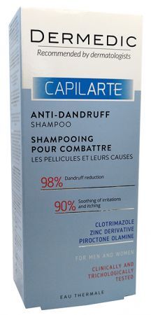 Dermedic, Capilarte, szampon zwalczający łupież i jego przyczyny, 300ml