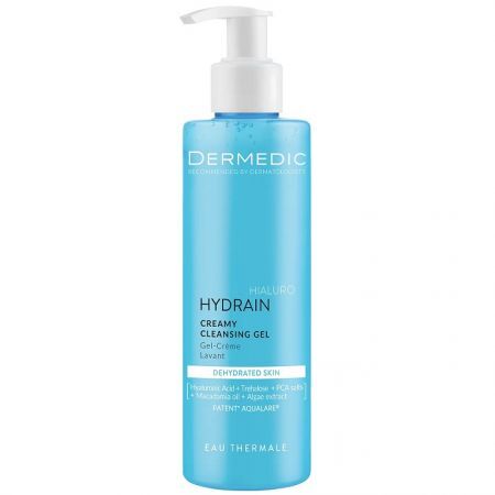Dermedic, Hydrain3 Hialuro, kremowy żel do mycia twarzy, skóra wrażliwa i sucha, 200ml