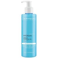 Dermedic, Hydrain3 Hialuro, kremowy żel do mycia twarzy, skóra wrażliwa i sucha, 200ml