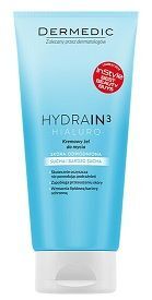 Dermedic, Hydrain3 Hialuro, żel kremowy do mycia, 200ml