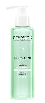 Dermedic, Normacne, żel antybakteryjny do mycia twarzy, 200ml