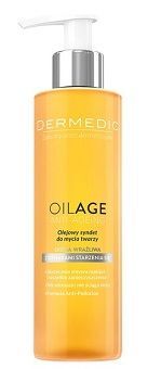 Dermedic, Oilage, olejowy syndet do mycia twarzy, 200ml