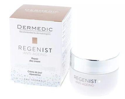 Dermedic Regenist Anti-Ageing, krem naprawczy na dzień, dla skóry wrażliwej, z oznakami starzenia, 50ml