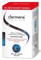 Dermena Hair Care Men, szampon do włosów nadmiernie wypadających, 2x200ml