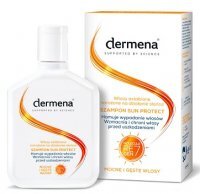 Dermena Sun Protect, szampon do włosów osłabionych, narażonych na działanie słońca, 200ml