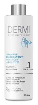 Dermi Atopic, szampon emolientowy, skóra atopowa, od 1 dnia życia, 200ml