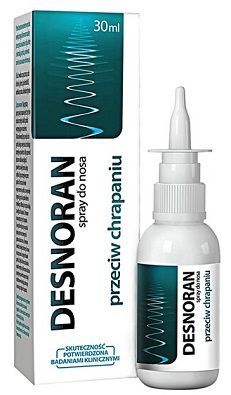 Desnoran, spray do nosa przeciw chrapaniu, 30ml