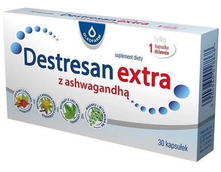 Destresan extra z ashwagandhą, 30 kapsułek