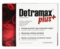 Detramax Plus+, 30 tabletek