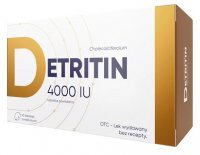 Detritin 4000 IU, 90 tabletek