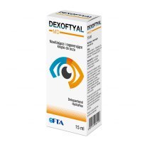 Dexoftyal MD, krople do oczu nawilżające i regenerujące, 15ml
