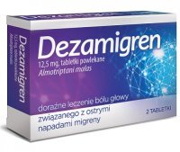 Dezamigren 12,5mg, 2 tabletki