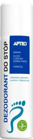 Dezodorant do stóp, Apteo, spray, 150ml