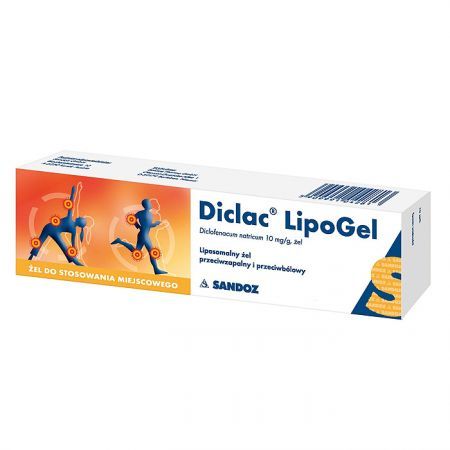 Diclac LipoGel 10mg/g, żel, 50g