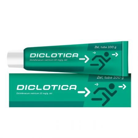 Diclotica 10mg/g, żel, 100g