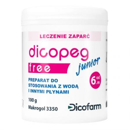 Dicopeg Junior Free, proszek, od 6 miesiąca życia, 100g