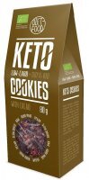 Diet Food, ciastka kakaowe słodzone erytrytolem, Keto, 80g