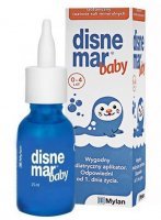 Disnemar baby, izotoniczny roztwór soli mineralnych, od 1 dnia życia, spray do nosa, 25ml