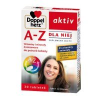 Doppelherz Aktiv, A-Z Dla Niej, 30 tabletek