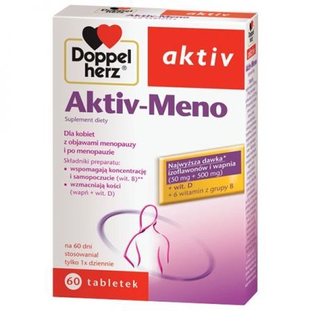 Doppelherz Aktiv, Aktiv-Meno, 60 tabletek