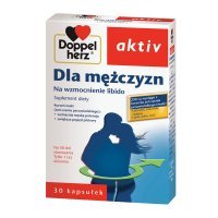 Doppelherz Aktiv, Dla mężczyzn, 30 kapsułek