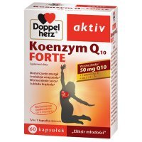 Doppelherz Aktiv, Koenzym Q10 Forte, 60 kapsułek
